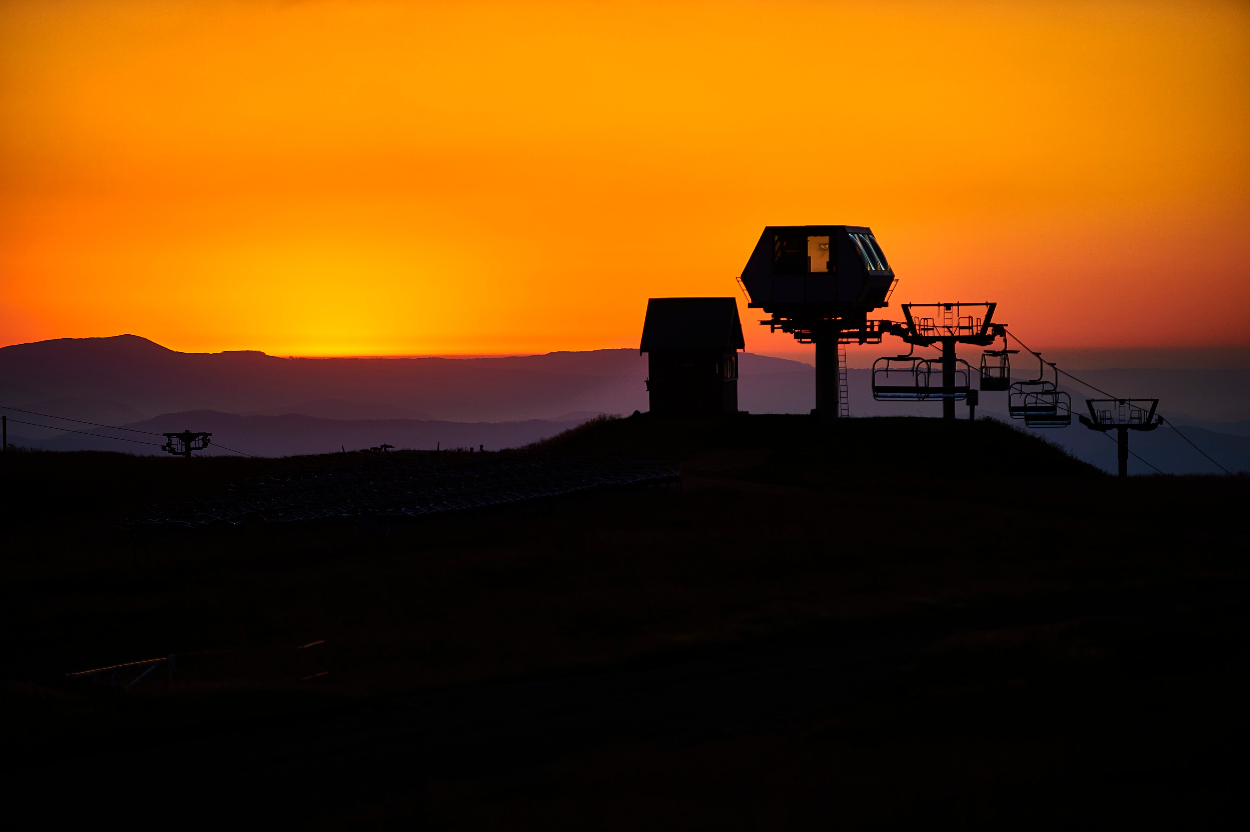 Sunset at Howqua Chair_18124_0622 Photo_ Mt Buller_Andrew Railton